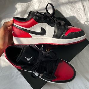 Air Jordan 1 Low ‘Bred Toe’ (gs)